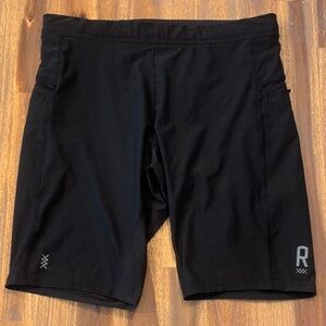 RHONE black workout tights/shorts. Men’s medium.